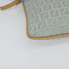 Fendi Vintage Flat Crossbody Bag Zucchino Canvas