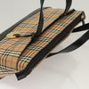Secondhand Burberry Nova Check Handbag Nova Check Canvas and