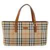 Burberry Nova Check Tote canvas check pattern