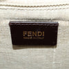 Fendi Silvana Bag Leather with Pequin Canvas