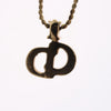 Secondhand Christian Dior CD Pendant Necklace