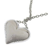 Secondhand Tiffany & Co. Dots heart Necklace Platinum with diamonds