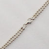Secondhand Gucci Logo Bar Double Ball Necklace Silver 925