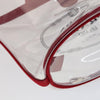 Secondhand Prada Logo Tote Transparent Plastic Accessories