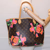 Secondhand Louis Vuitton Neverfull Tote Limited Edition Monogram Roses