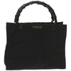 Gucci Bamboo Shopper Tote Canvas