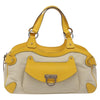 Secondhand Salvatore Ferragamo Gancini handbag Canvas and