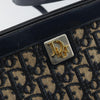 Christian Dior Vintage Trotter Shoulder Bag Canvas