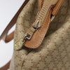 Secondhand Celine Vintage Macadam Shoulder Bag Canvas and