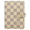 Secondhand Louis Vuitton Agenda Cover Damier Azur