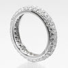 Secondhand Cartier Mimi Full Pave Band Ring Platinum with Diamonds