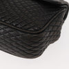 Bally Vintage Chain Shoulder Bag Quilted Leather