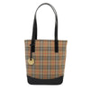 Secondhand Burberry Nova Check Tote canvas check pattern