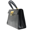 Secondhand Salvatore Ferragamo Gancini Convertible Top Handle Bag