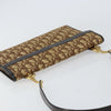 Christian Dior Vintage Trotter Shoulder Bag Canvas