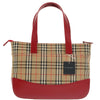 Secondhand Burberry Nova Handbag Check Pattern