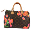 Secondhand Louis Vuitton Speedy Handbag Limited Edition Monogram Roses