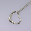 Secondhand Tiffany & Co. Elsa Peretti Open Heart Pendant Necklace Sterling
