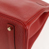 Secondhand Hermes Birkin Handbag Red Togo with Gold Hardware
