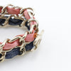 Secondhand Chanel Coco mark chain 2 bracelet Metal and