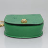 Secondhand Celine Shoulder Bag Green Leather Bags
