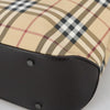 Secondhand Burberry Top Handle Tote Haymarket