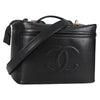 Chanel Vintage Timeless Vanity Case Caviar