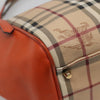 Secondhand Burberry Canterbury Panels Tote Haymarket Coated Canvas and