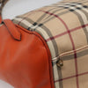 Secondhand Burberry Canterbury Panels Tote Haymarket Coated Canvas and