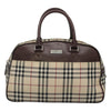 Secondhand Burberry Nova Check Bowling Bag