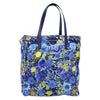 Secondhand Prada Floreal Tote Printed Tessuto