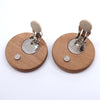 Secondhand Hermes Clou De Selle Clip-On Earrings