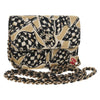 Secondhand Chanel Flap Card Holder on Chain Quilted Printed