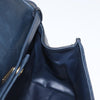 Secondhand Bally Vintage Handbag Navy Leather Bags