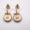 Secondhand Chanel CC Round Earrings