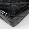 Chanel Vintage Square Front Pocket Camera Bag Quilted Patent
