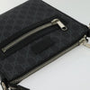 Secondhand Gucci Web Strap Front Zip Messenger Bag GG