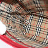 Secondhand Burberry Bucket Bag Red Leather Bags