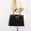 Salvatore Ferragamo Convertible Top Handle Bag Leather