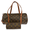 Louis Vuitton Papillon Handbag Monogram Canvas