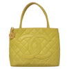 Chanel Medallion Tote Quilted Caviar