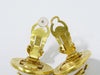 Secondhand Chanel CC Earring Metal with Resin and Faux
