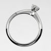 Secondhand Tiffany & Co. Tiffany Setting Solitaire Ring Platinum with RBC Diamond F/VVS1