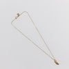 Secondhand Christian Dior CD Pendant Necklace Gold-plated