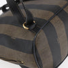 Fendi Pequin Front Pocket Backpack Coated Canvas