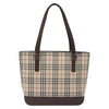 Burberry Nova Check Tote canvas check pattern