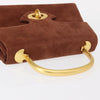 Secondhand Givenchy Vintage Handbag Brown Suede Bags