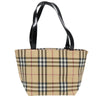 Secondhand Burberry Nova Check Tote canvas check pattern