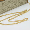 Christian Dior Vintage Honeycomb chain Canvas