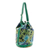 Secondhand Hermes Vintage Drawstring Bucket Shoulder Bag Printed